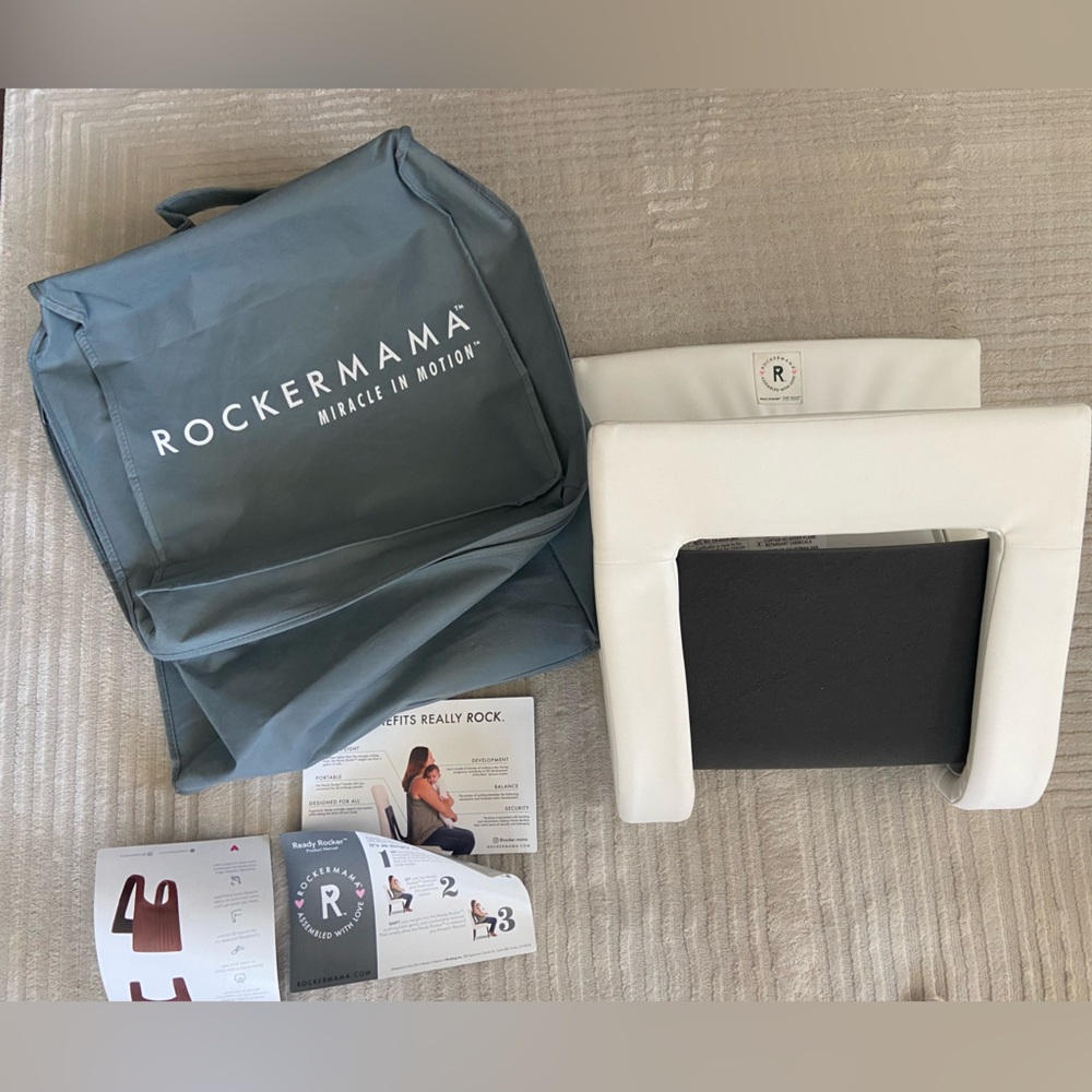 RockerMama Portable Baby Ready Rocker - Reduces Back Strain Rocker Mama